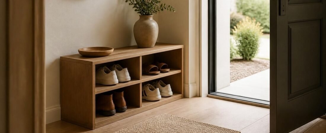 Shoes Blocking the Door? 6 Small Entryway Shoe Storage Ideas