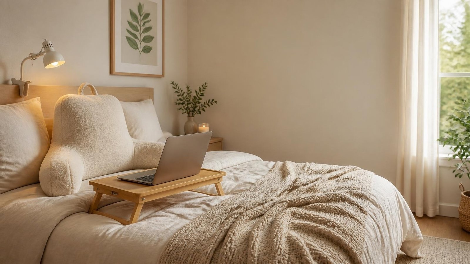 Working From Bed? 6 Amazon Finds for a Cozy Work From Bed Setup